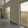 a hallway with glass doors