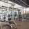 a gym with exercise equipment