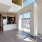 a long hallway with windows