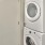 a washing machine in a room